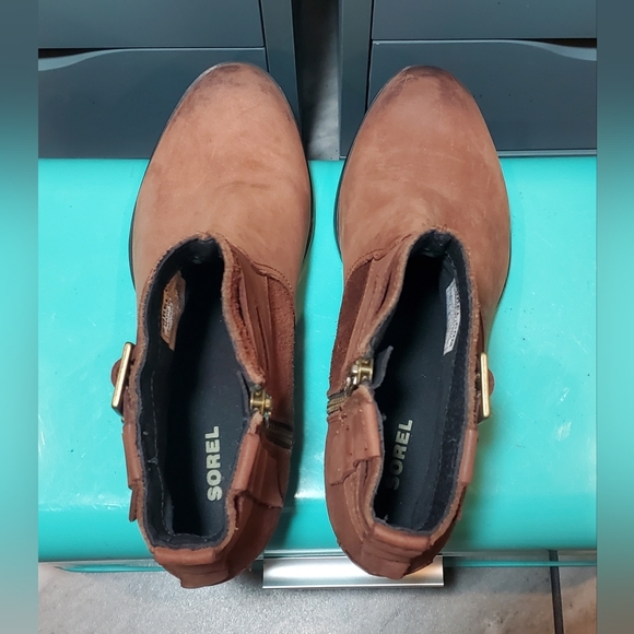 SOREL Lolla Bootie ☆ Waterproof Zip-Up Ankle Boot ☆ Size 8 Womens - Picture 9 of 14